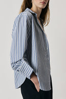 Giliann Runa Shirt Light Blue Stripe