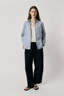 Giliann Runa Shirt Light Blue Stripe