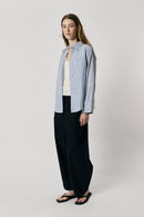 Giliann Runa Shirt Light Blue Stripe