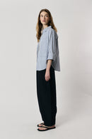 Giliann Runa Shirt Light Blue Stripe