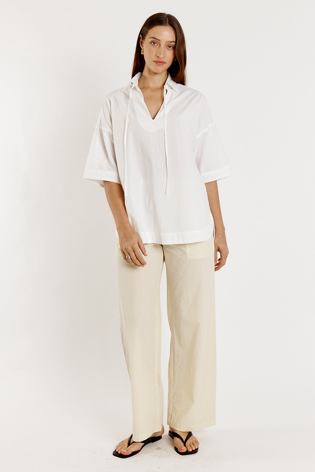 Giliann Arles Shirt White