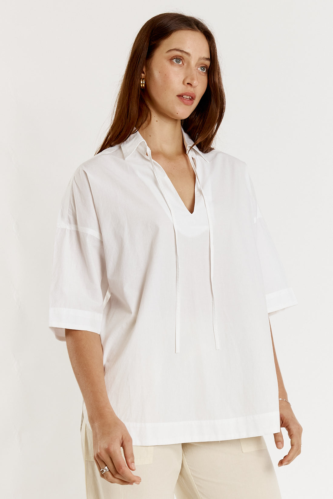 Giliann Arles Shirt White