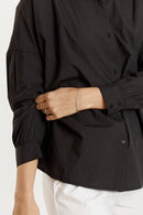 Giliann Casa Cut Out Shirt Black