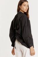 Giliann Casa Cut Out Shirt Black