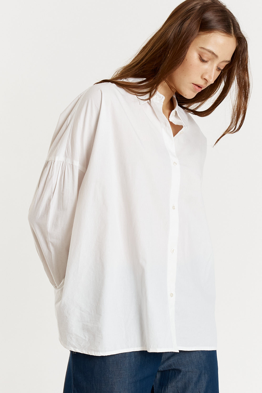 Giliann Casa Cut Out Shirt White