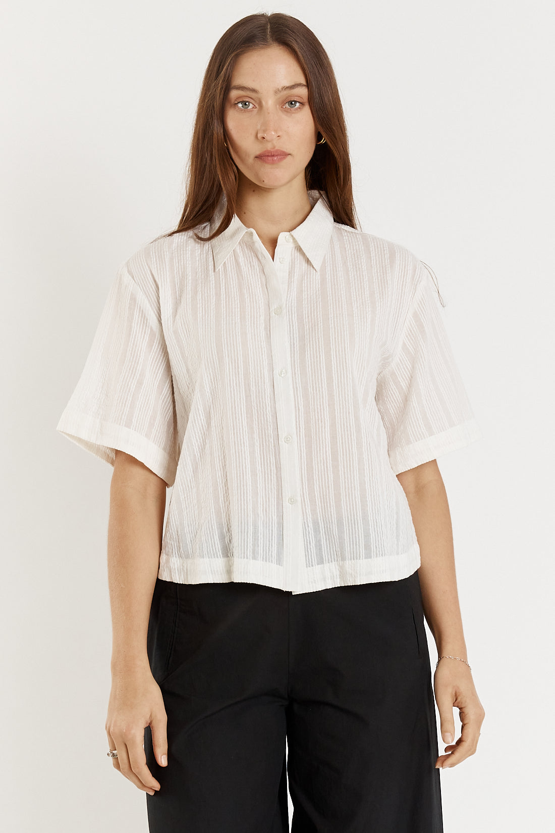 Giliann Cassis Short Sleeve