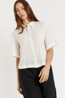 Giliann Cassis Short Sleeve