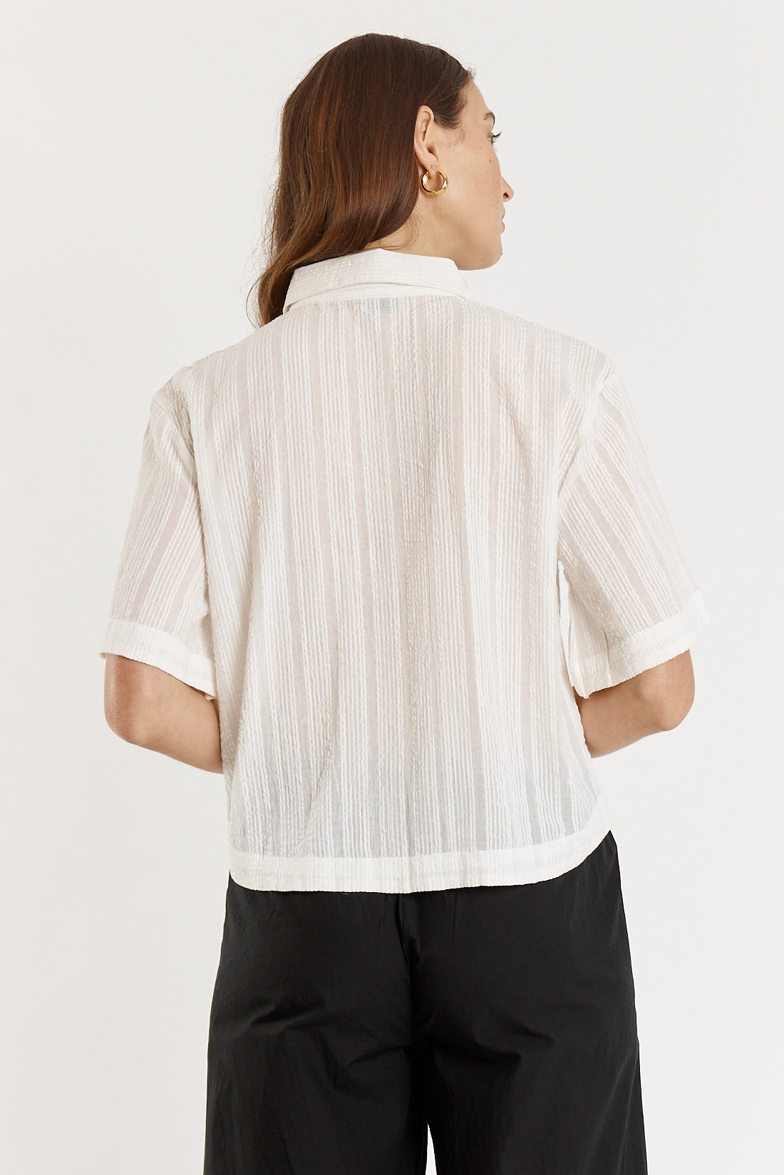 Giliann Cassis Short Sleeve