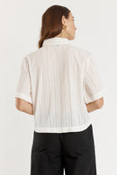 Giliann Cassis Short Sleeve