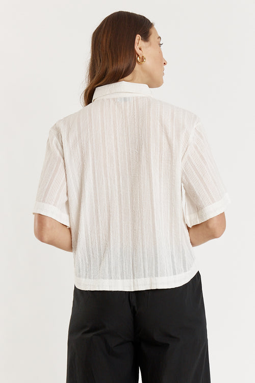 Giliann Cassis Short Sleeve