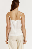 Giliann Cassis Singlet White