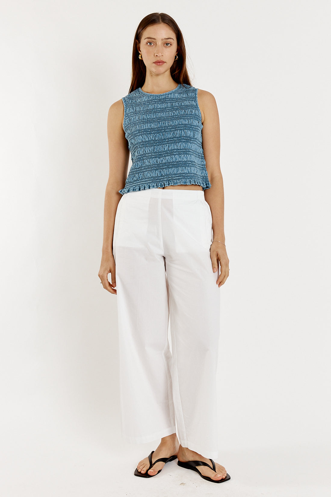 Giliann Catalonia Top Light Denim