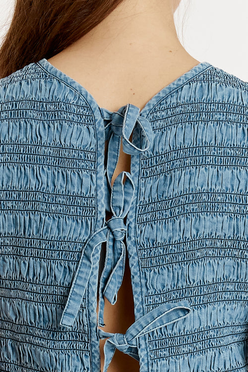 Giliann Catalonia Top Light Denim