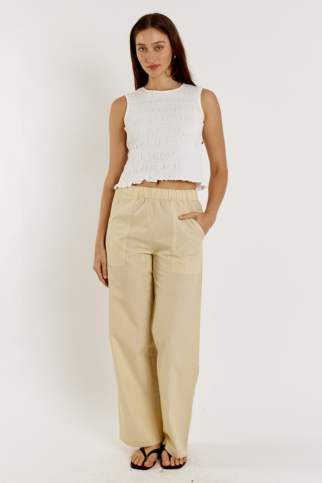 Giliann Catalonia Top White