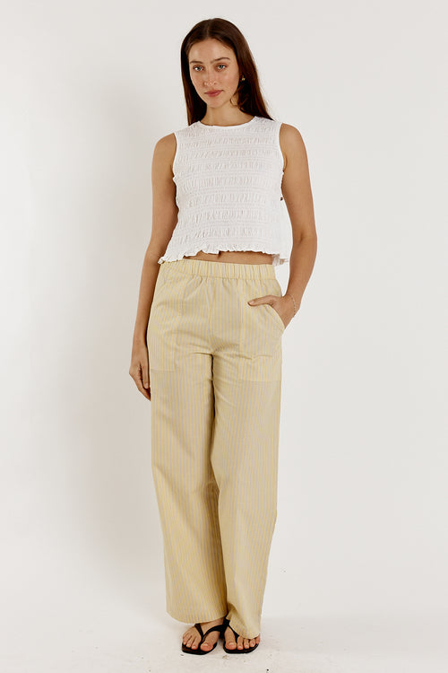 Giliann Catalonia Top White