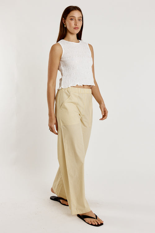 Giliann Catalonia Top White