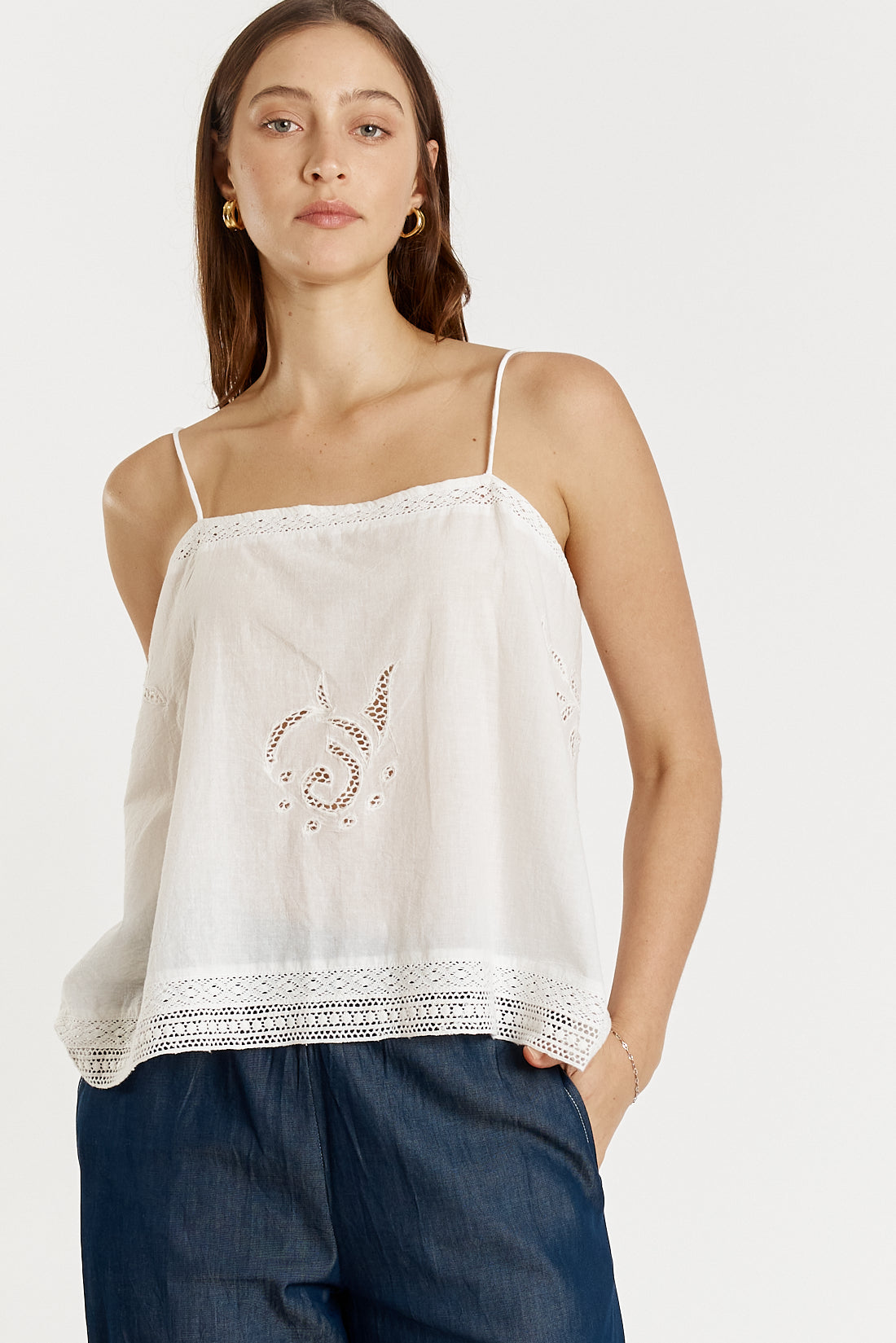 Giliann Gigi Shirt White