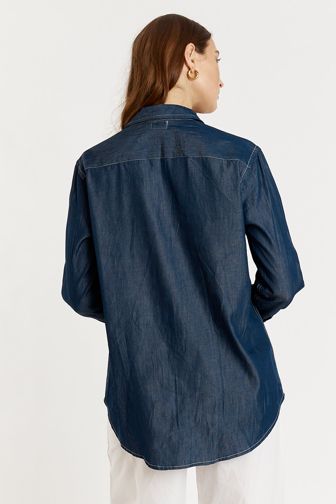 Giliann Button Up Shirt Denim