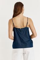 Giliann Gimlet Singlet Denim