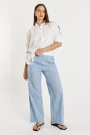 Giliann Jean Pant Blue Stripe