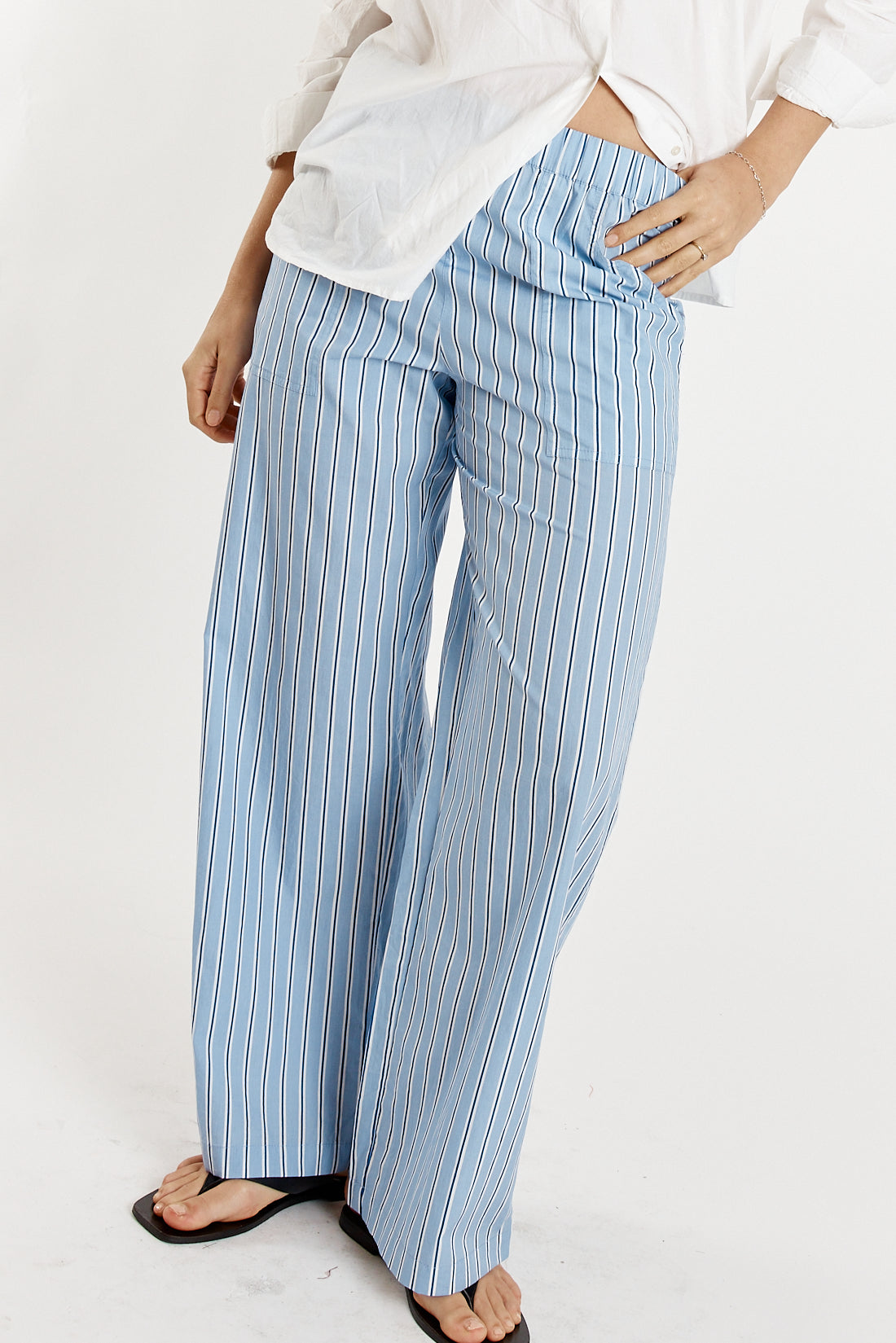 Giliann Jean Pant Blue Stripe