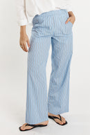 Giliann Jean Pant Blue Stripe