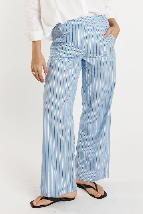Giliann Jean Pant Blue Stripe