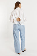 Giliann Jean Pant Blue Stripe