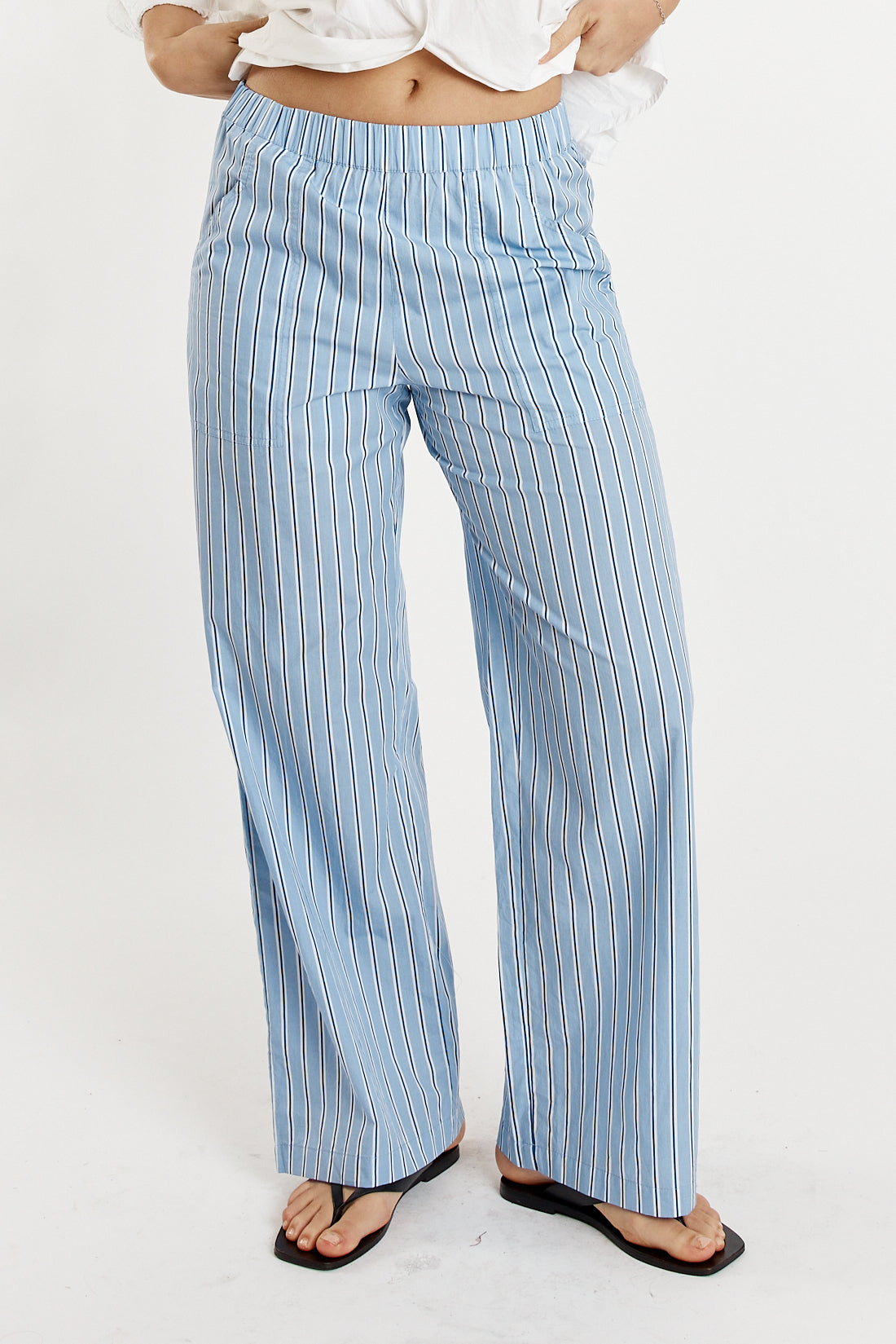Giliann Jean Pant Blue Stripe