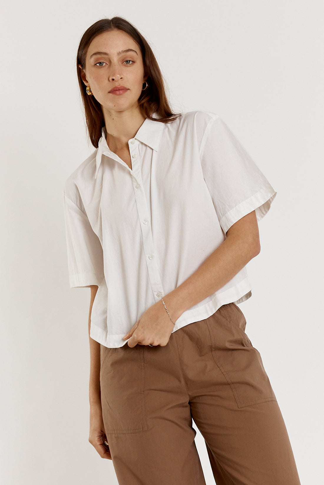Giliann Loire Shirt White