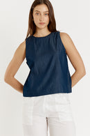 Giliann Lolita Singlet Denim