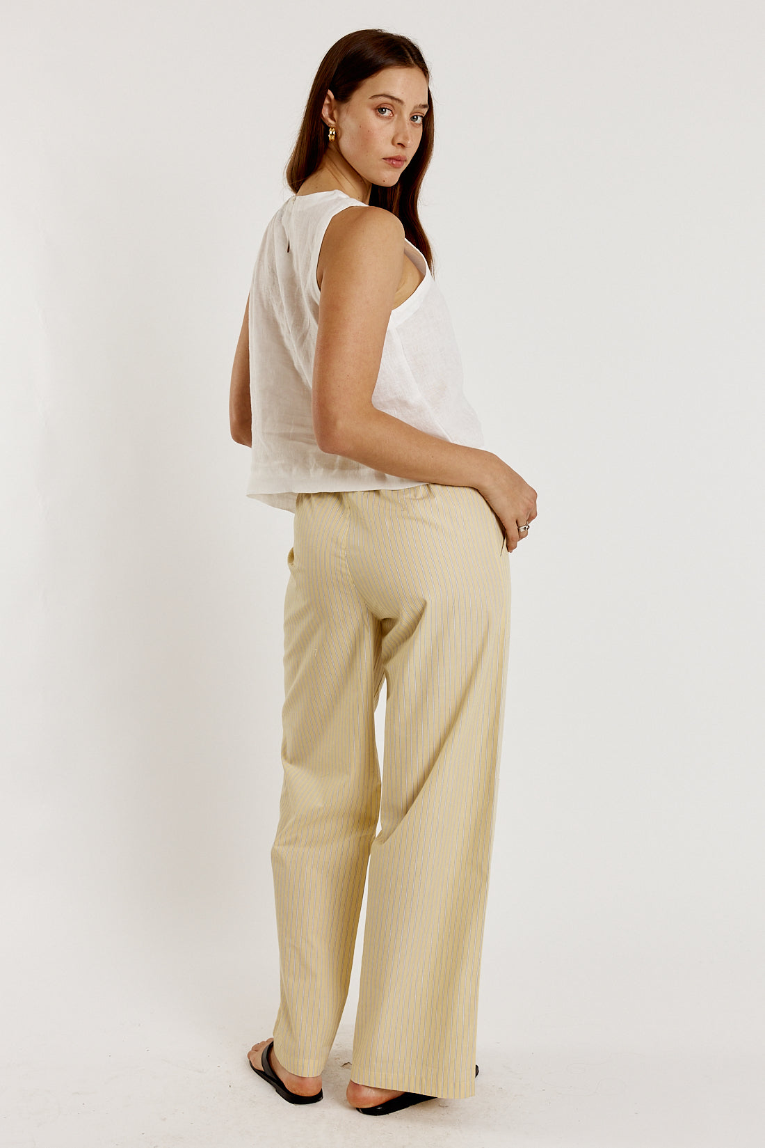 Giliann Lunel Pant Yellow Stripe