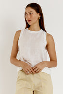 Giliann Lolita Singlet White