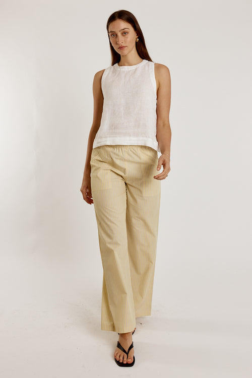 Giliann Lunel Pant Yellow Stripe