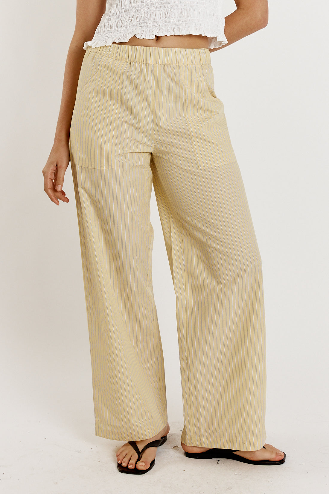 Giliann Lunel Pant Yellow Stripe
