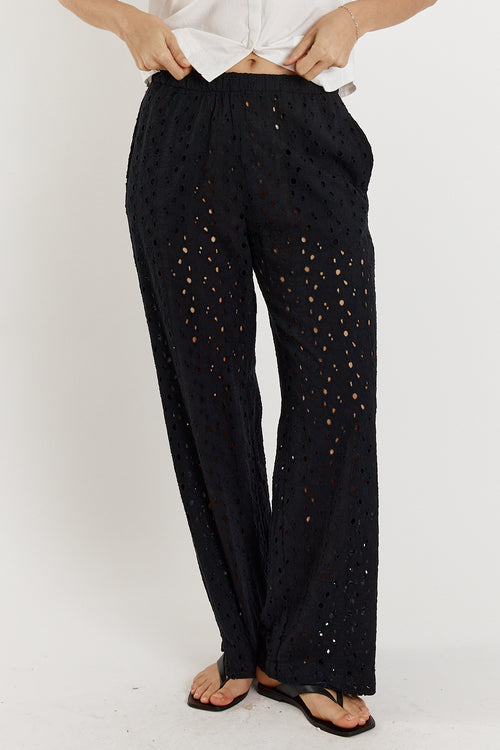 Giliann Olive Pant Black