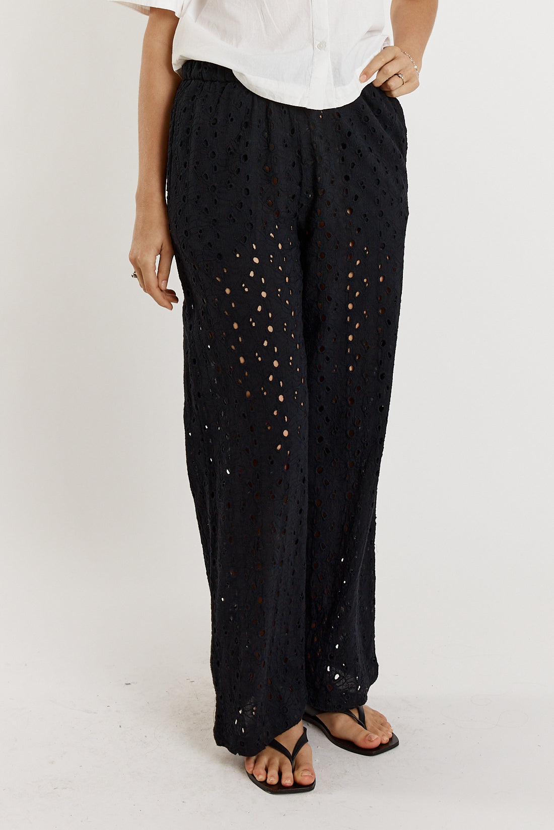 Giliann Olive Pant Black