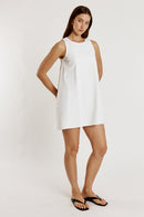 Giliann Palma Dress White