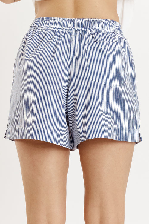 Giliann Playa Short Blue Stripe