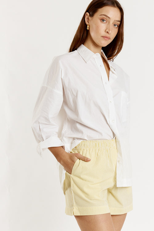 Giliann Playa Short Yellow Stripe
