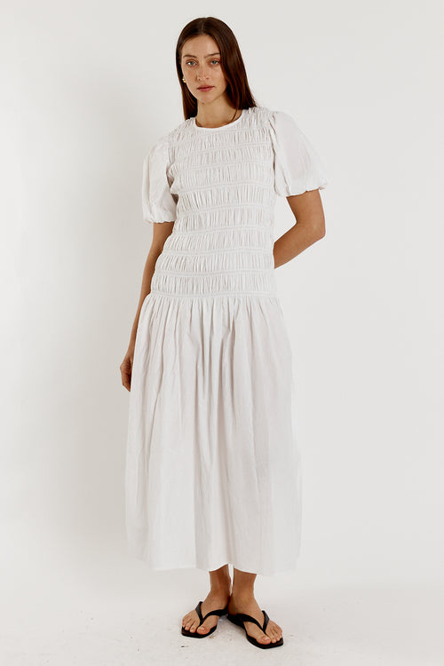 Giliann Pyke Dress White