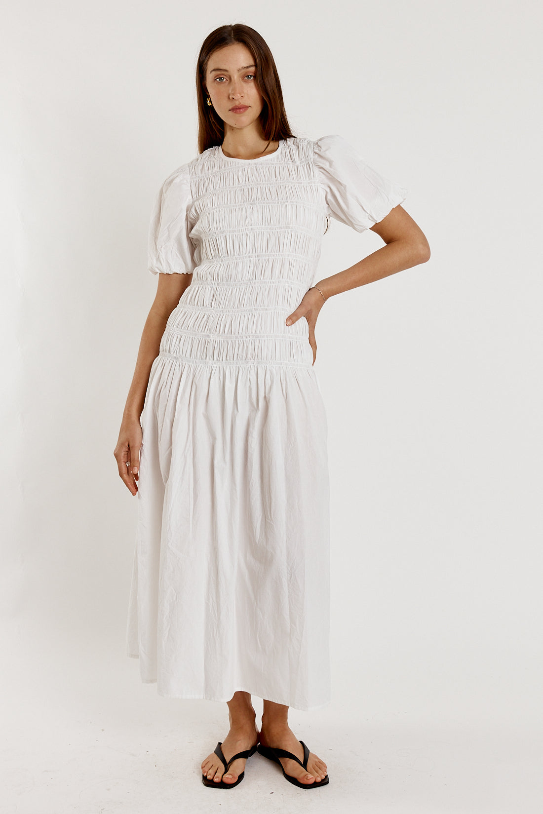 Giliann Pyke Dress White