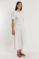 Giliann Pyke Dress White