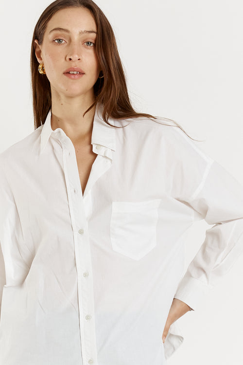 Gililann Tuba Shirt White