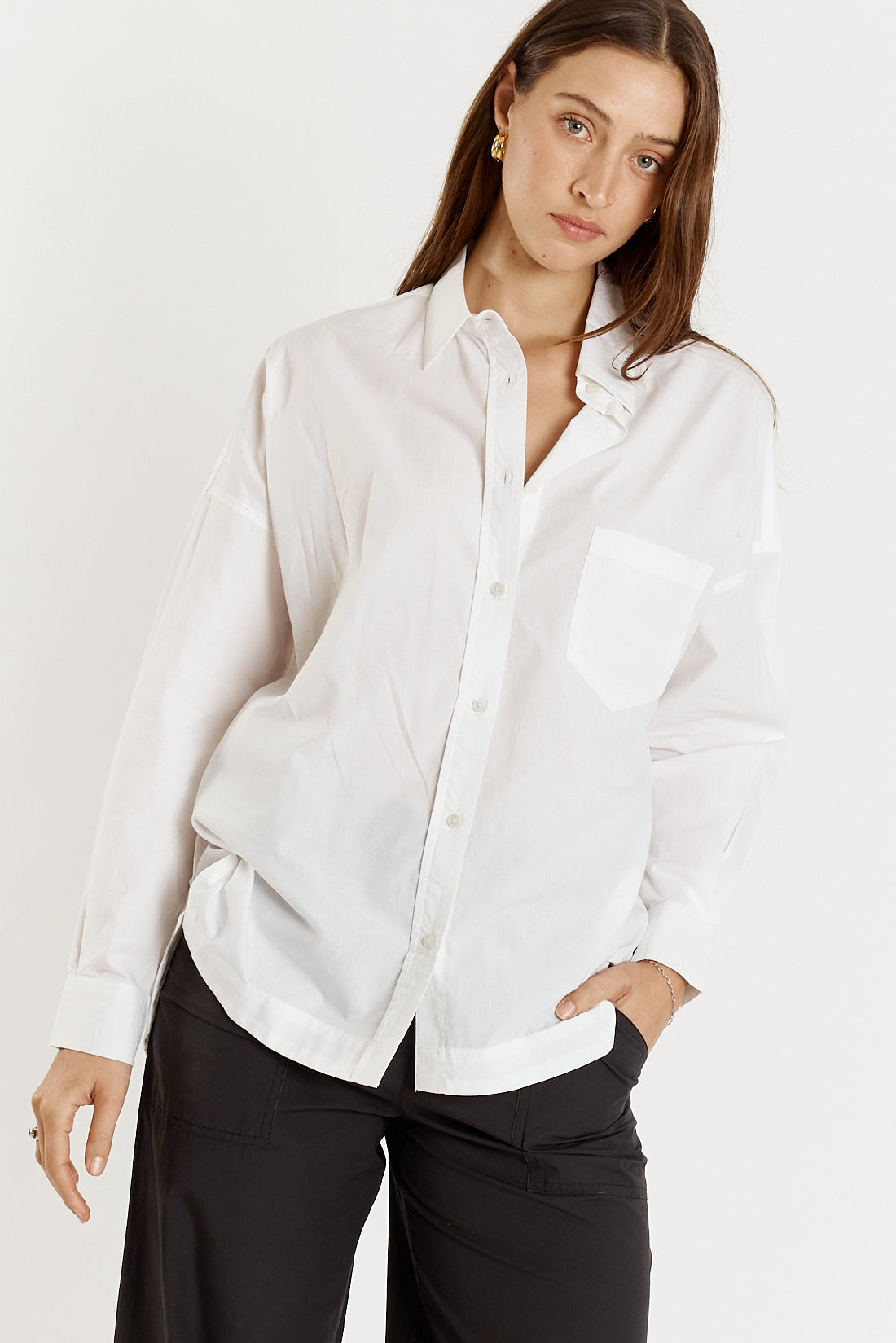 Gililann Tuba Shirt White