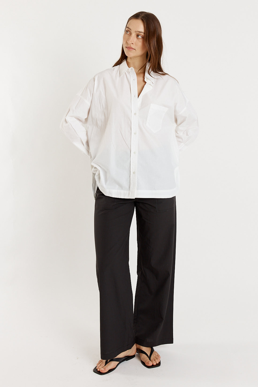 Gililann Tuba Shirt White