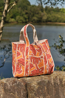 Omaha Quilted Bag Orange