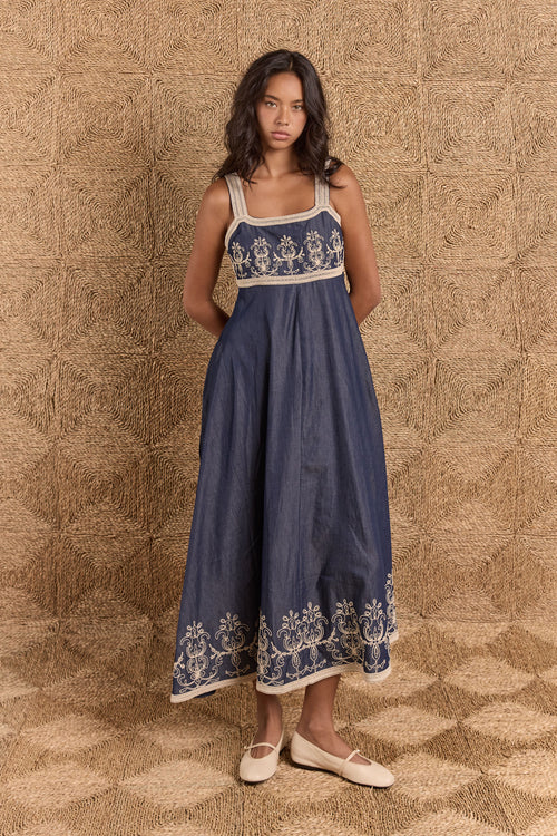 PRE SALE | IBSA Tanner Sundress Dark Blue