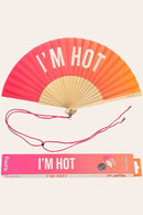 Hand Fan | Im HOT Pink & Orange