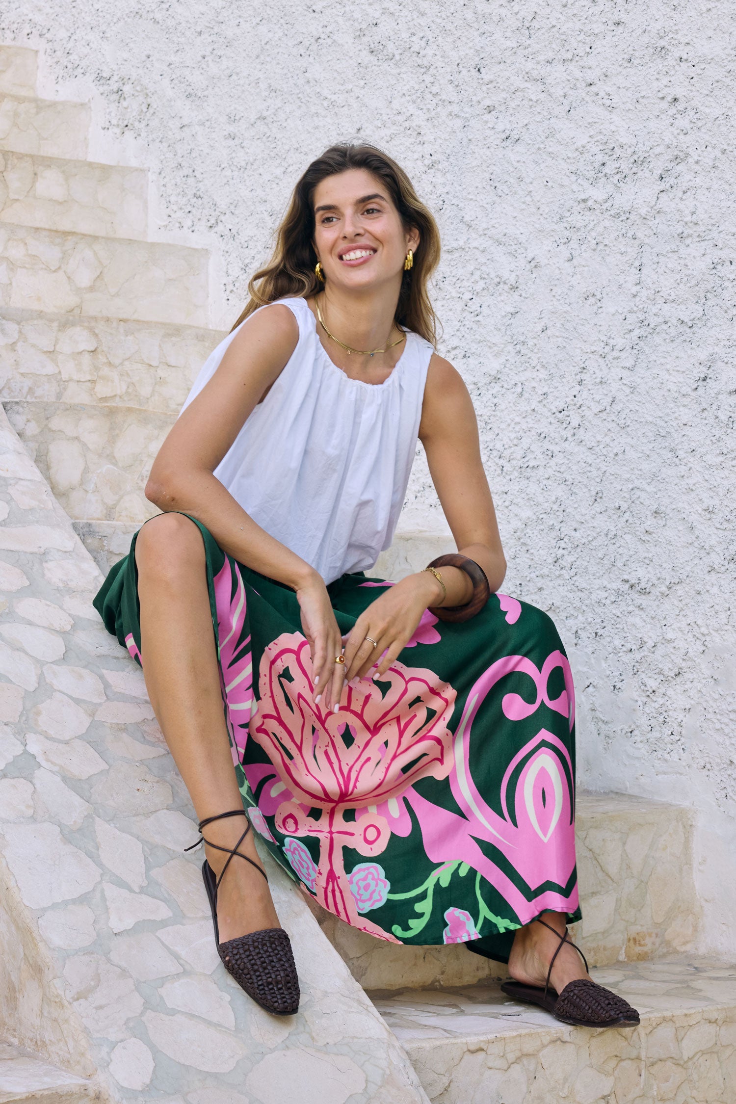Itami Fontes Skirt Olive
